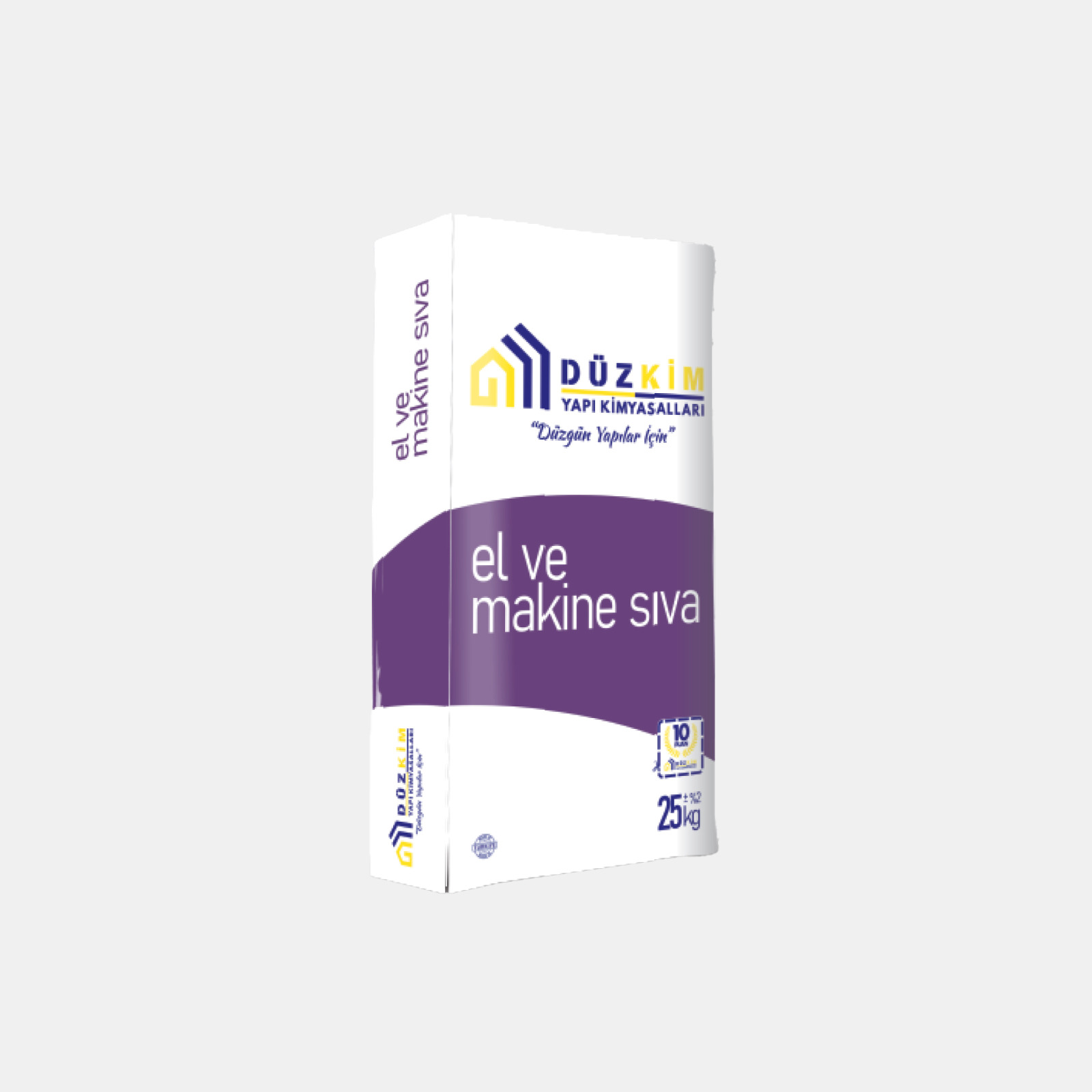 El ve Makine Sıvası Gri Kalın